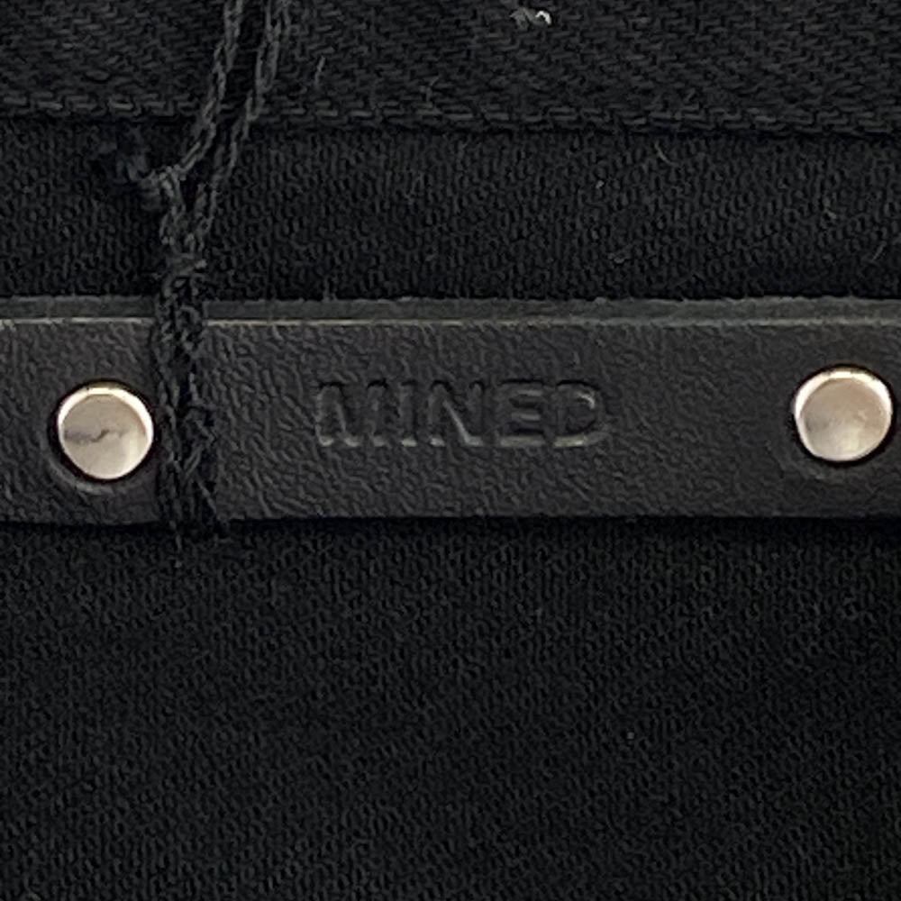 MINEDENIM マインデニム GKT-802BL-99-022 BD STR ZP-GJKT OWS ジップアップ デニム ジャケット ブラック系 2【美品】【中古】