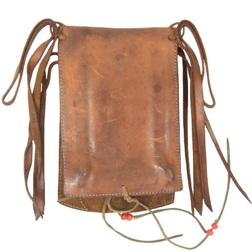 REDMOON レッドムーン コンチョ メディスン バッグ ブラウン系【中古】