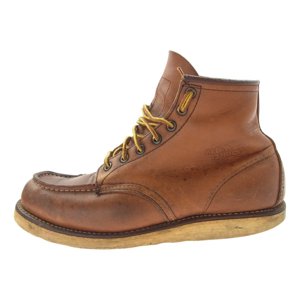 RED WING レッドウィング 875 USA製 CLASSIC MOC IRISH SETTER クラシックモック アイリッシュセッター ワークブーツ ブラウン系 41【中古】