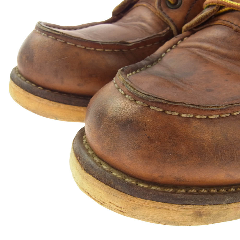 RED WING レッドウィング 875 USA製 CLASSIC MOC IRISH SETTER クラシックモック アイリッシュセッター ワークブーツ ブラウン系 41【中古】