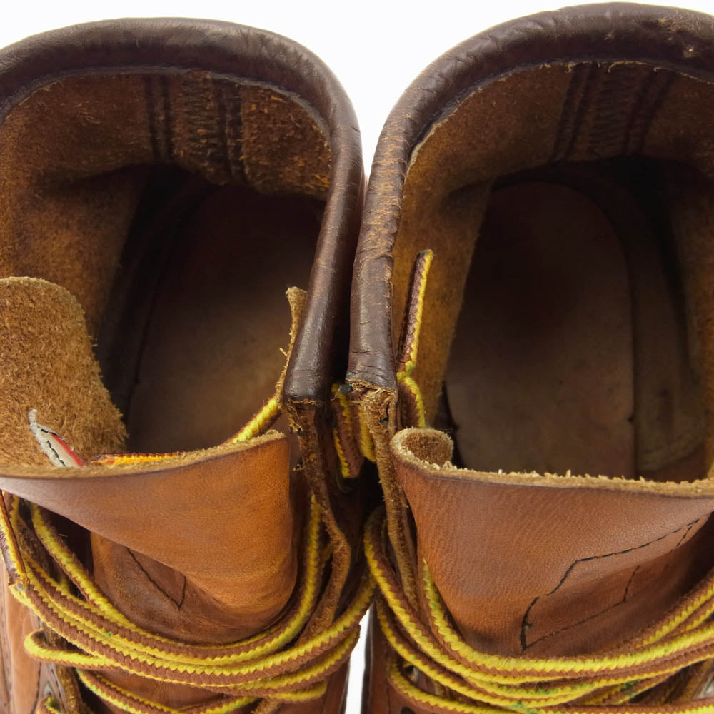 RED WING レッドウィング 875 USA製 CLASSIC MOC IRISH SETTER クラシックモック アイリッシュセッター ワークブーツ ブラウン系 41【中古】