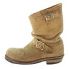 RED WING レッドウィング 8268 USA製 スチールトゥ スエード エンジニアブーツ ライトブラウン系 41【中古】
