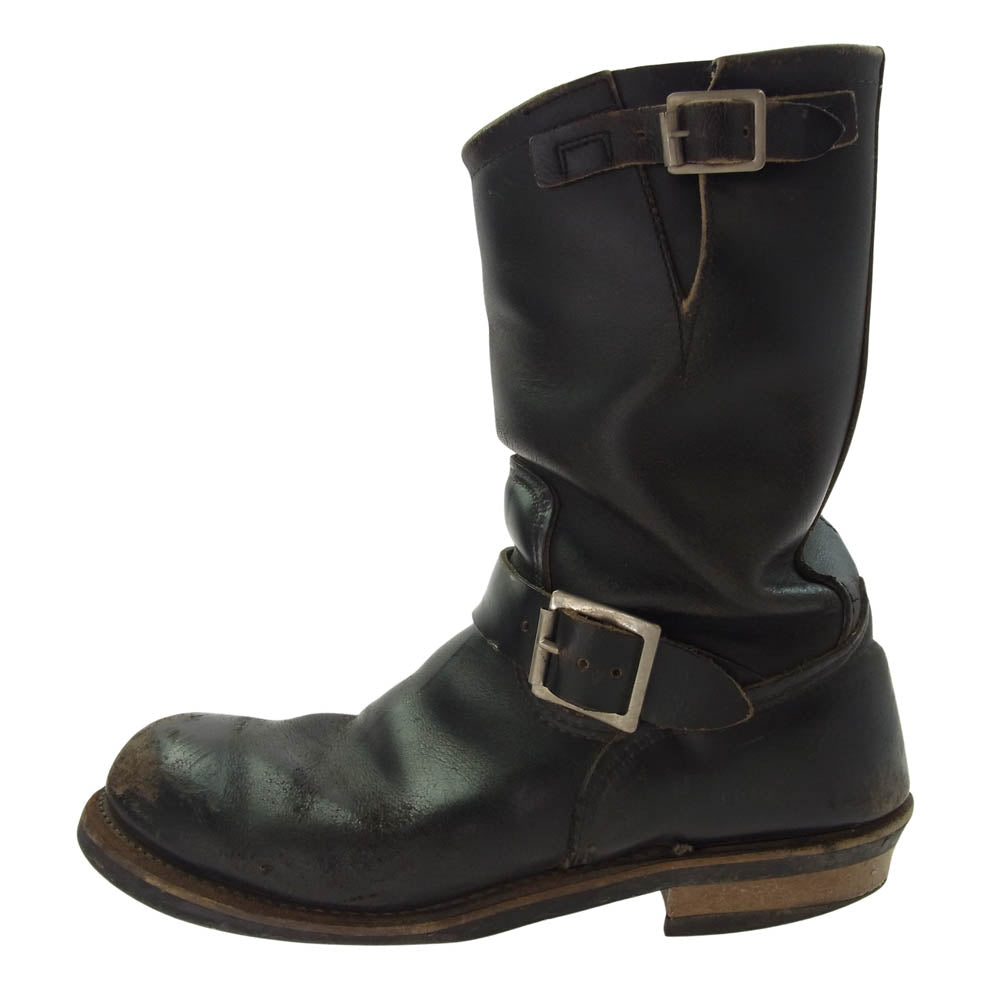 RED WING レッドウィング 2268 ANSI Z41 PT91 USA製 エンジニアブーツ ブラック系 9.5【中古】