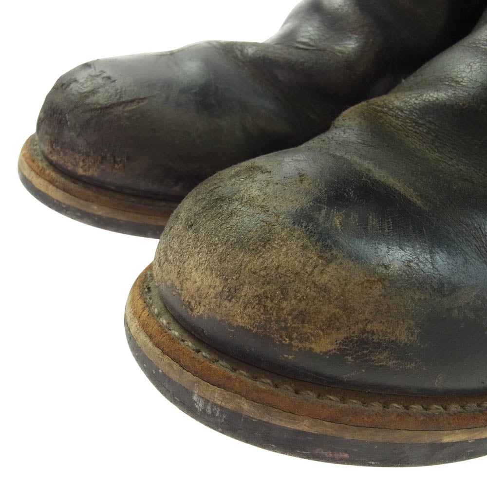 RED WING レッドウィング 2268 ANSI Z41 PT91 USA製 エンジニアブーツ ブラック系 9.5【中古】