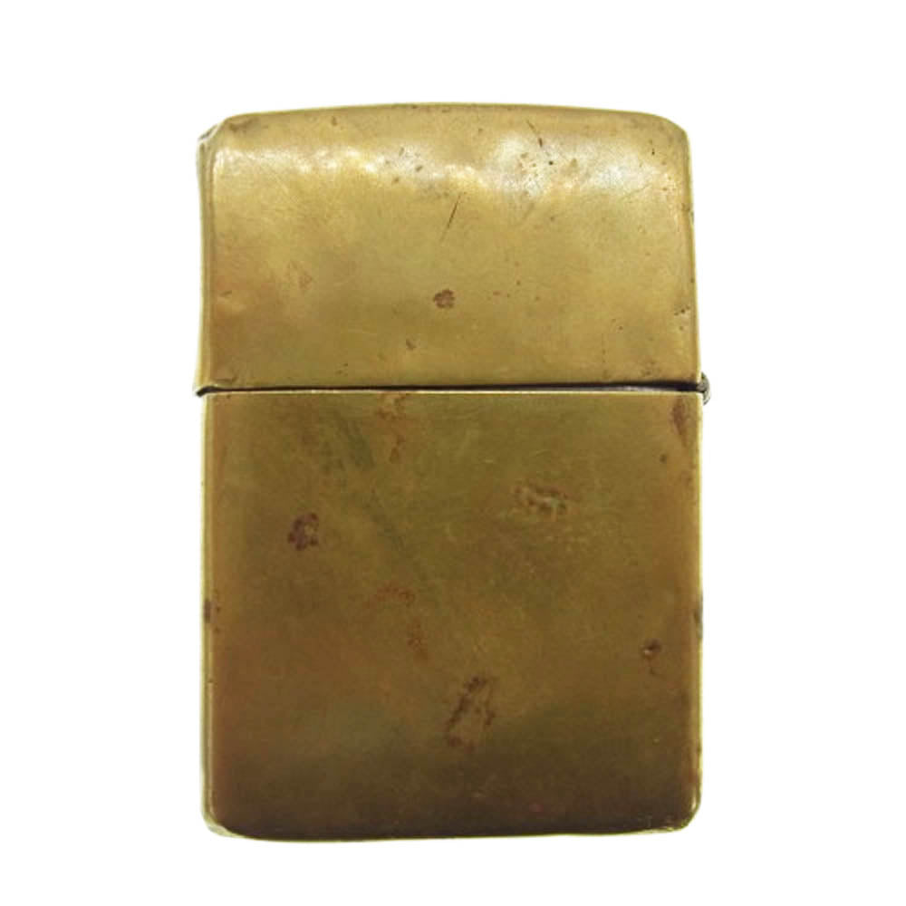 BILL WALL LEATHER ビルウォールレザー ZIPPO クロスデザイン ジッポライター ゴールド系【中古】