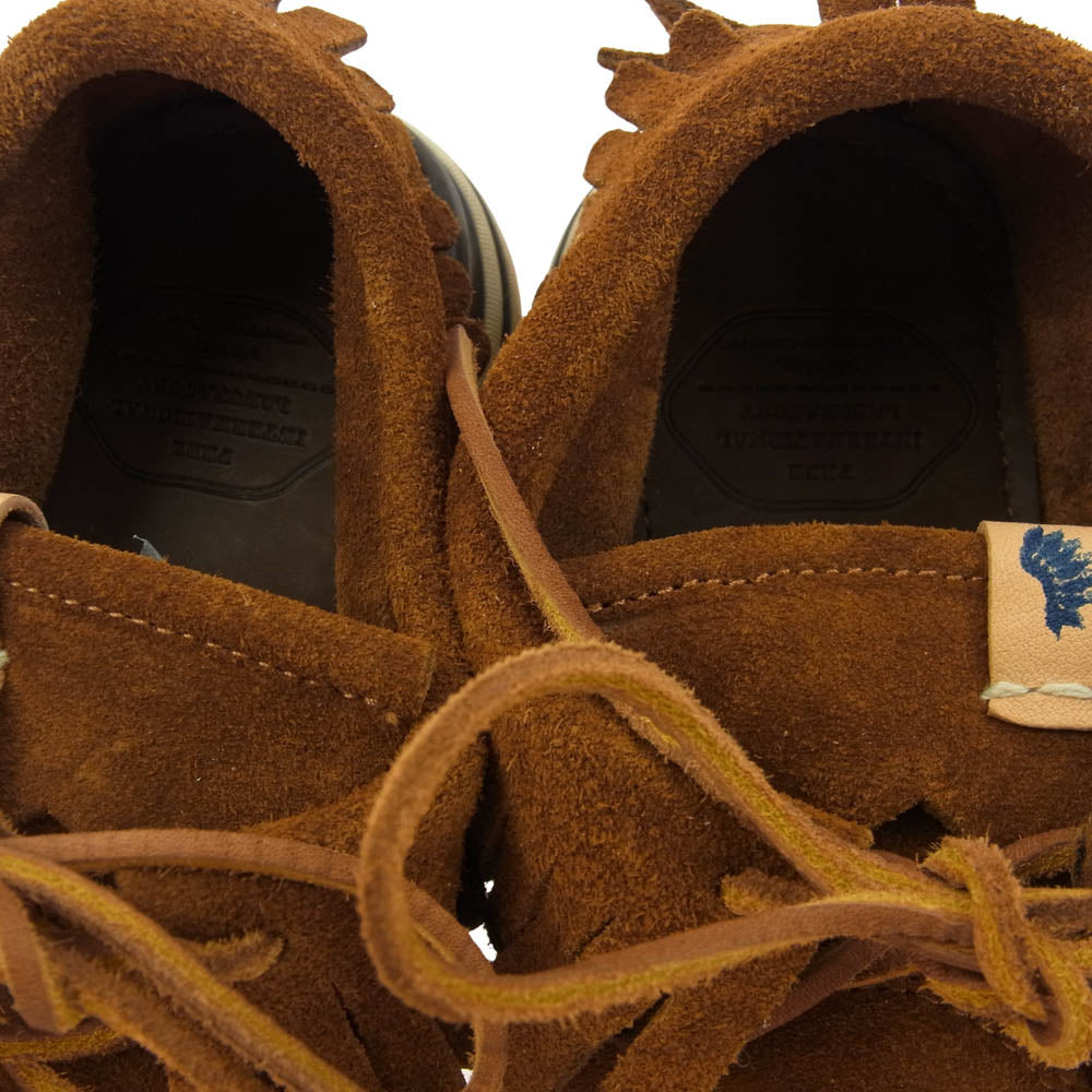VISVIM ビズビム 0116302002003 maliseet shaman-folk マリシートシャーマンフォーク スェード スニーカー ブラウン系 8【中古】