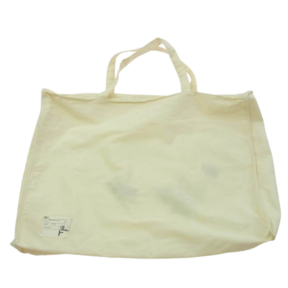 VISVIM ビズビム CANVAS HOMER TOTE  L  キャンバス ホーマートート バッグ オフホワイト系【中古】