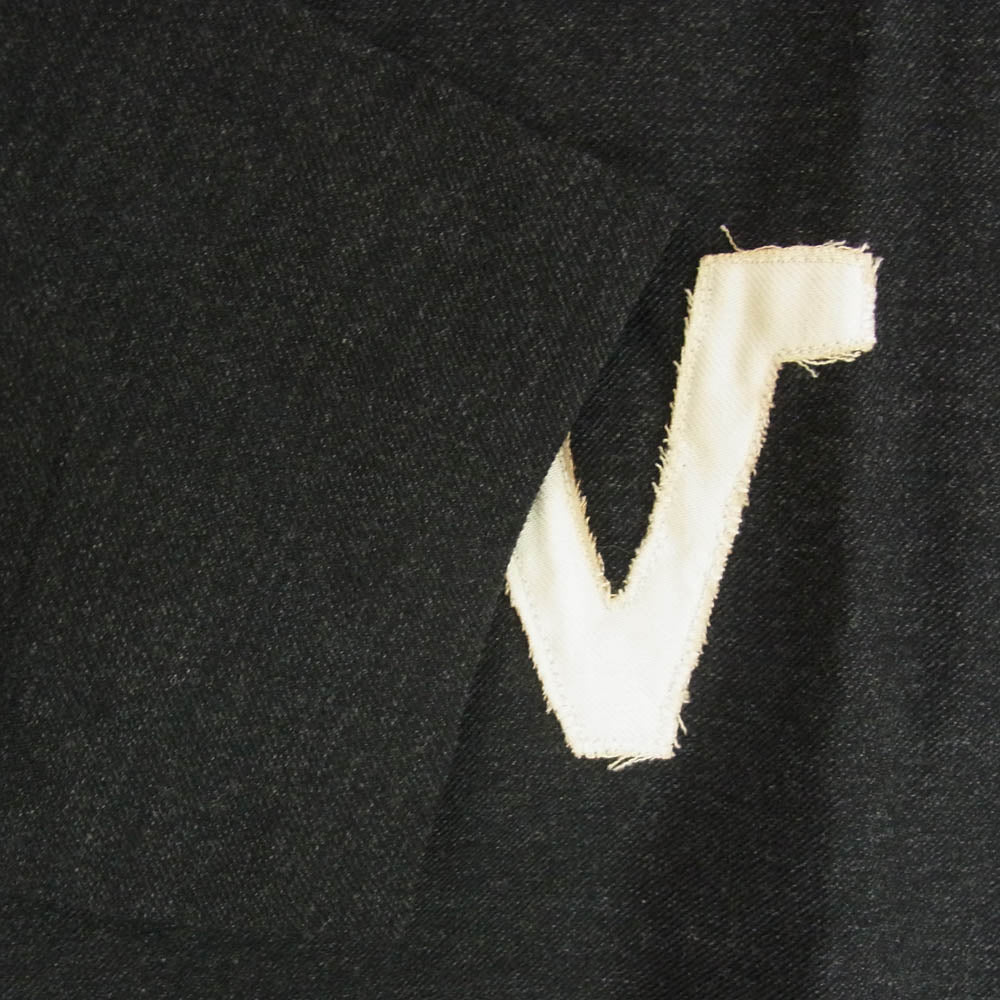 VISVIM ビズビム 18AW 0118205011021 DEAD-BALL ERA P.O. SHIRT デッドボール エラ プルオーバー 七分袖 シャツ ブラック系 1【中古】