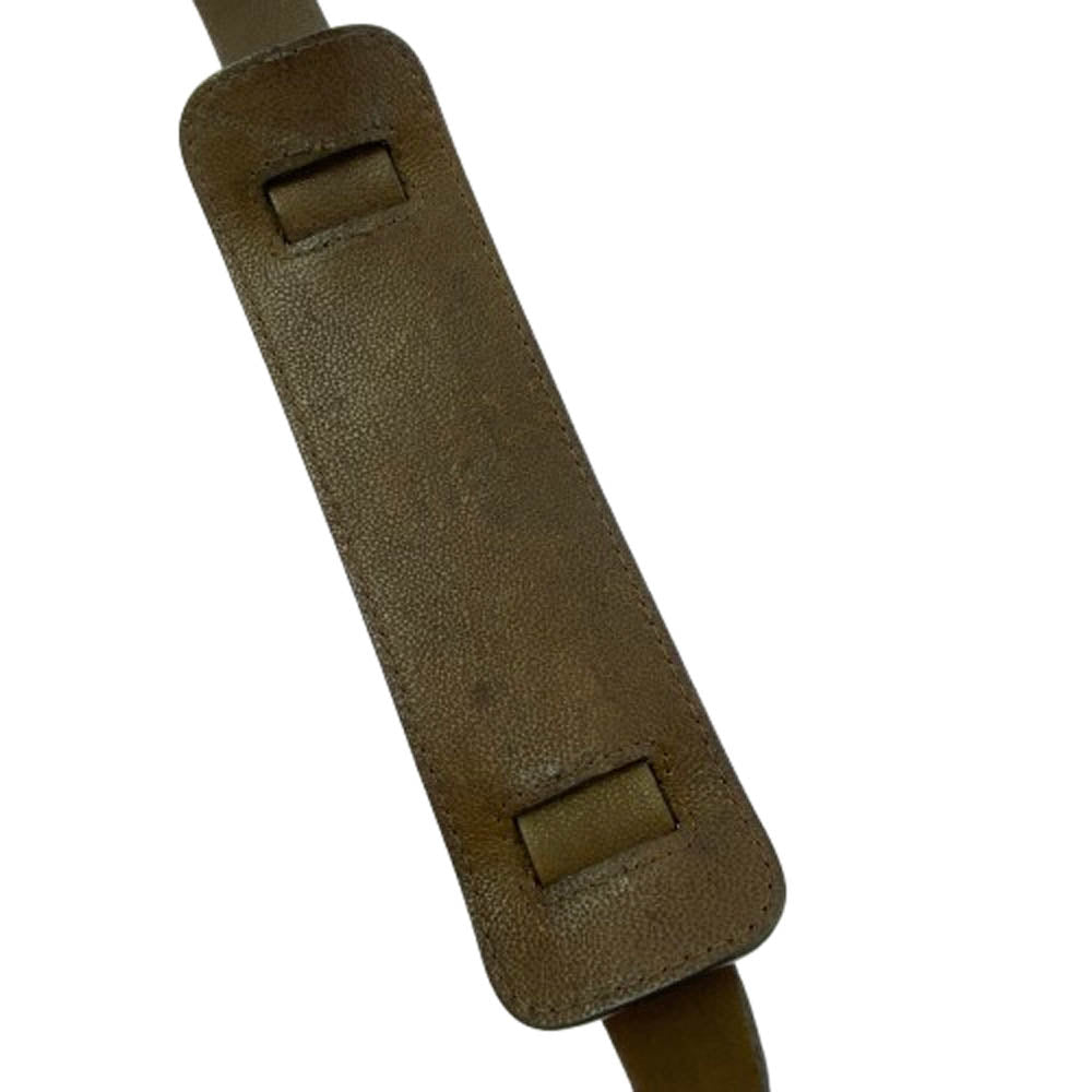 TOM FORD トムフォード レザー ショルダーバッグ メッセンジャーバッグ ブラウン系【中古】