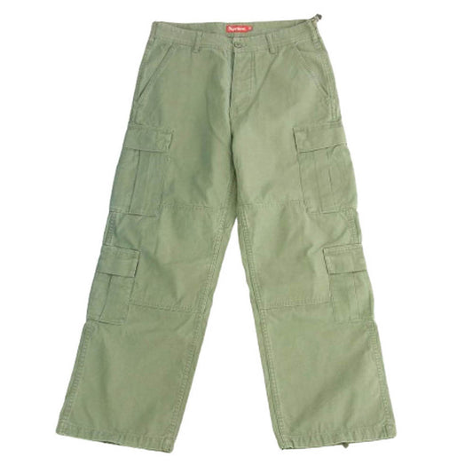 Supreme シュプリーム 23SS CARGO PANT カーゴパンツ トラウザー グリーン系 30【中古】