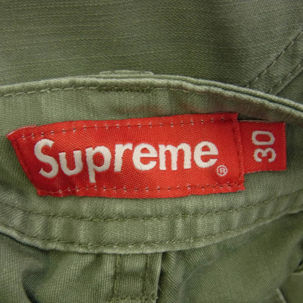 Supreme シュプリーム 23SS CARGO PANT カーゴパンツ トラウザー グリーン系 30【中古】