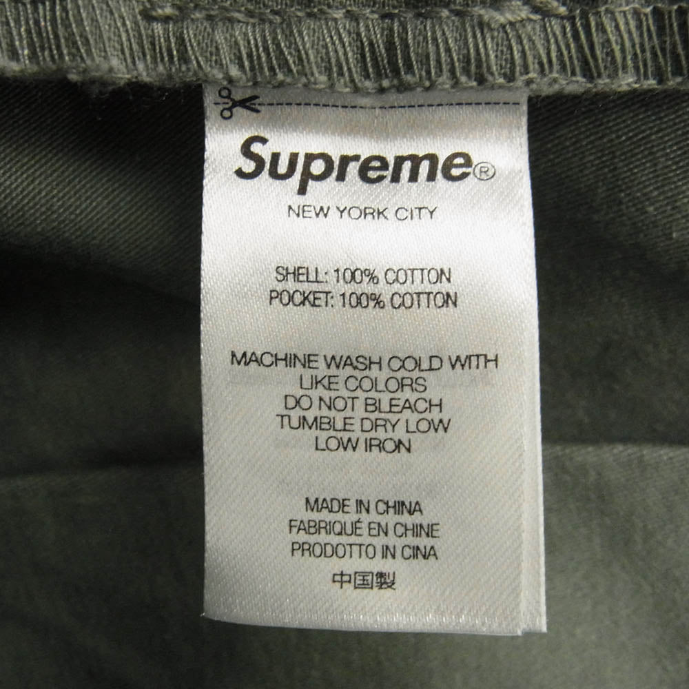 Supreme シュプリーム 23SS CARGO PANT カーゴパンツ トラウザー グリーン系 30【中古】