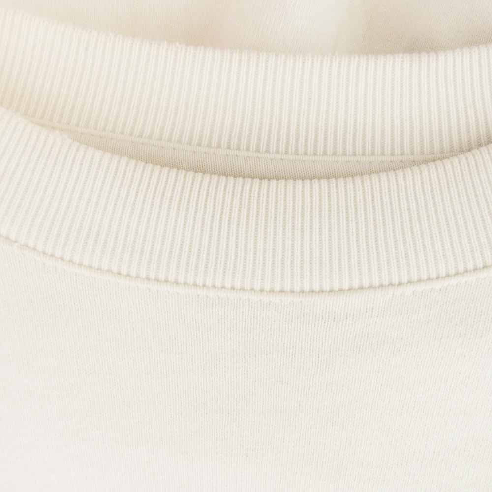 JIL SANDER ジルサンダー 22AW J21GC0001 フロントロゴ プリント クルーネック 半袖 Tシャツ ホワイト系 M6【中古】