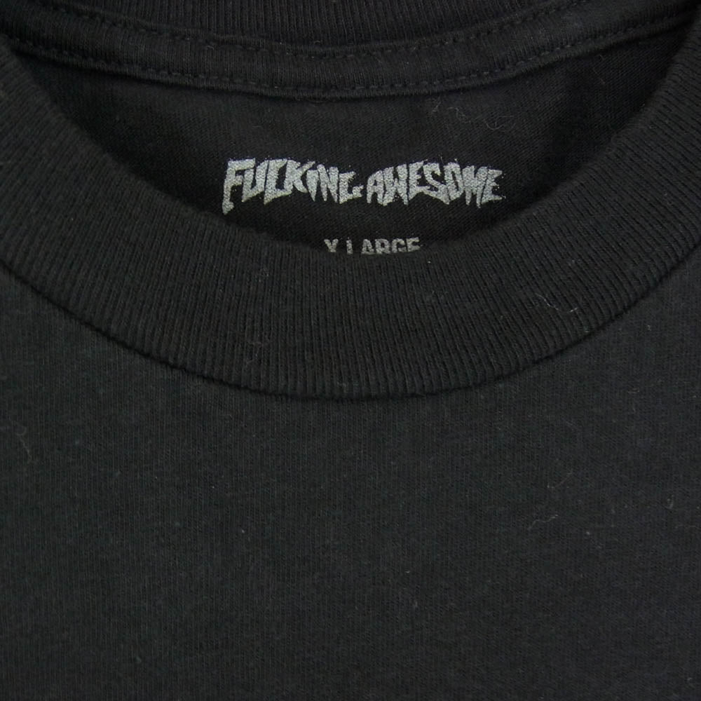 Fucking Awesome ファッキングオーサム TOMORROW CHILDREN プリント Tシャツ 半袖カットソー ブラック系 XL【中古】