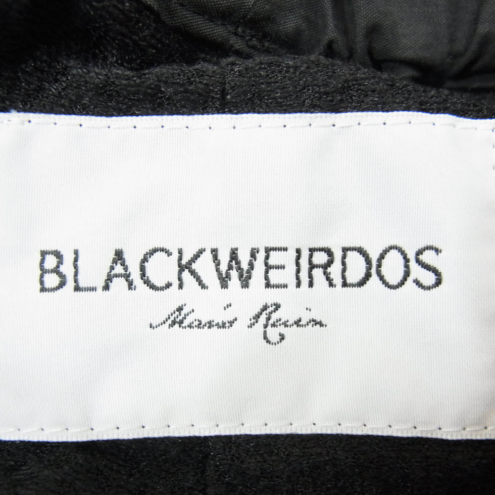 ブラックウィドー 21AW 21AW-PA03 サイドジップ ナイロン イージーパンツ ブラック系 L【中古】
