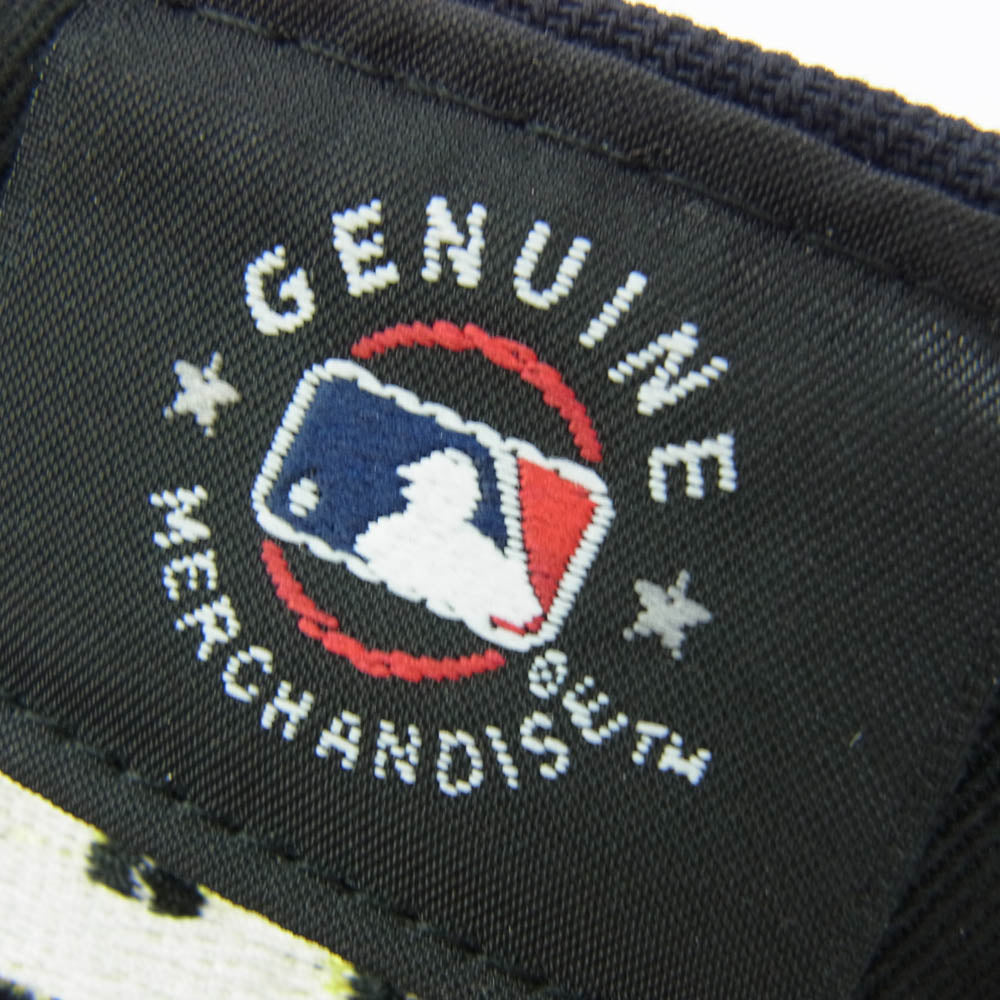 SAINT MICHAEL セントマイケル 25SS × NEW ERA ニューエラ × MLB NE CAP New York Yankees ワッペンデザイン ニューヨークヤンキース ベースボールキャップ ネイビー系【中古】
