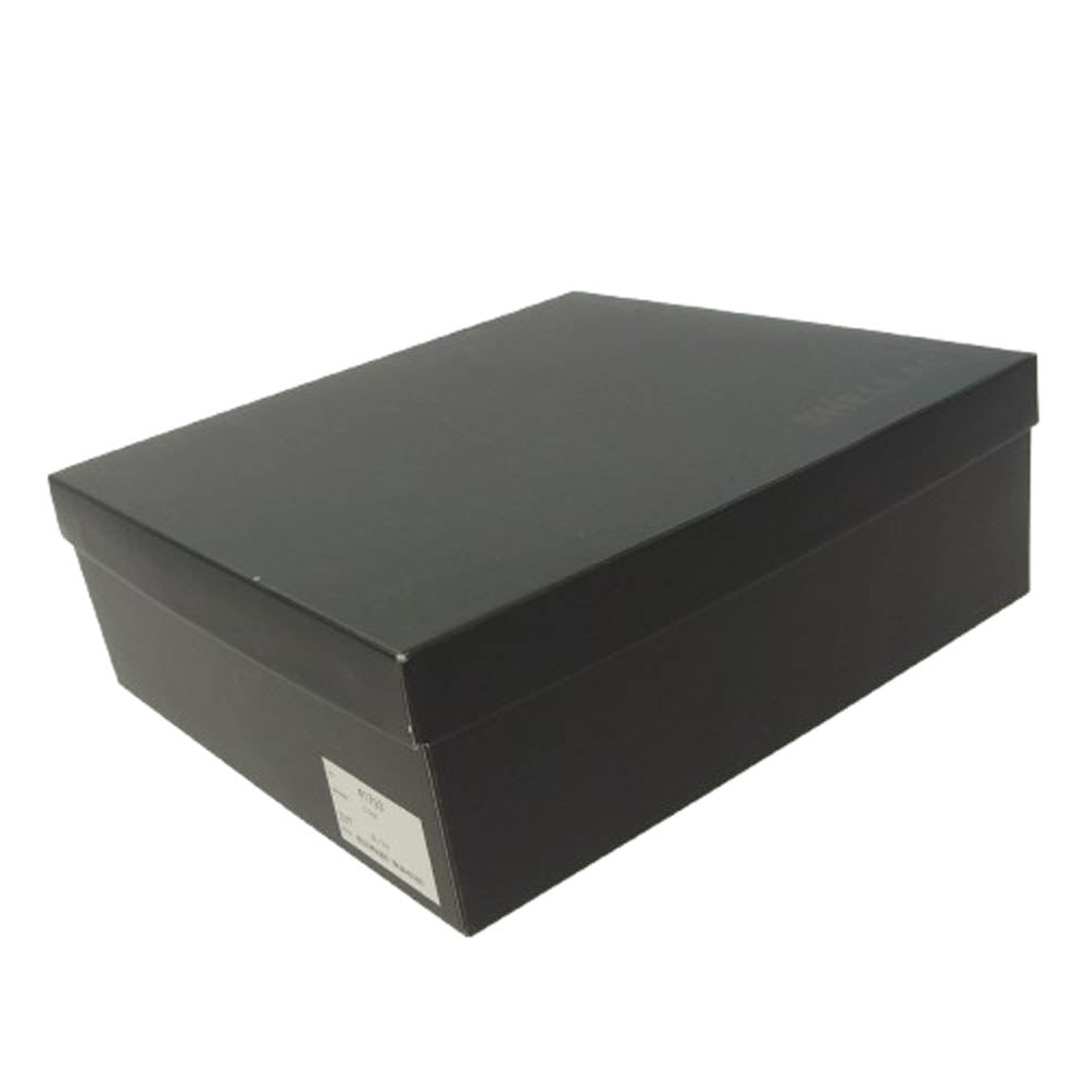 SHELLAC シェラック 41703 COW カウレザー レースアップ バックジップ スエード ブーツ ブラック系 41【中古】