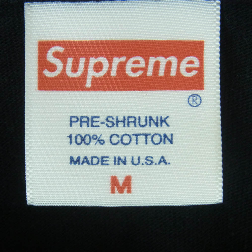 Supreme シュプリーム 17SS Fuck The President Tee ファックザプレジデント Tシャツ 半袖 カットソー ブラック系 M【中古】