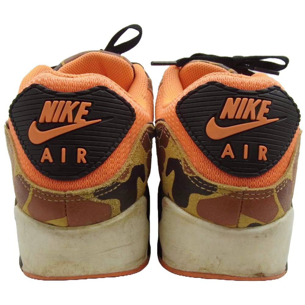 NIKE ナイキ CW4039-800 Air Max 90 Orange Camo エアマックス90 オレンジカモ スニーカー ダックカモ オレンジ系 28cm【中古】
