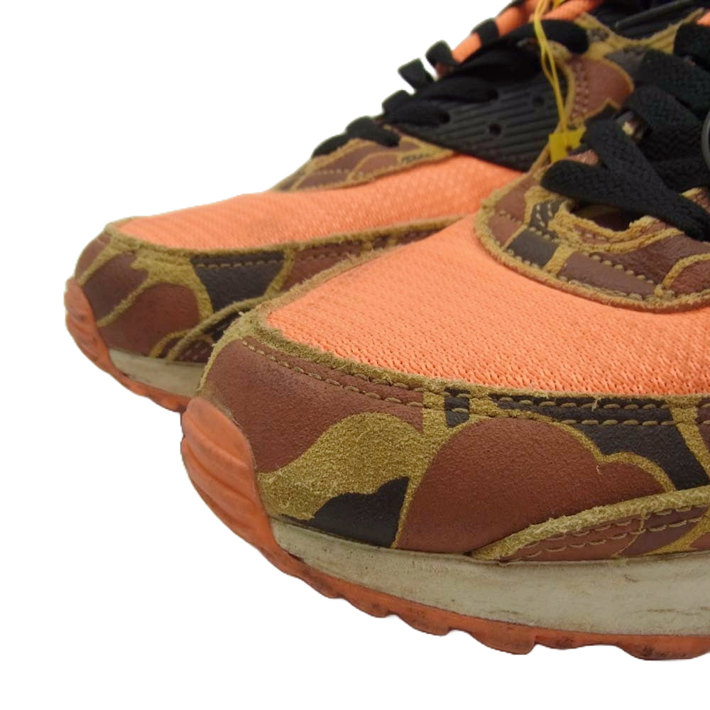 NIKE ナイキ CW4039-800 Air Max 90 Orange Camo エアマックス90 オレンジカモ スニーカー ダックカモ オレンジ系 28cm【中古】