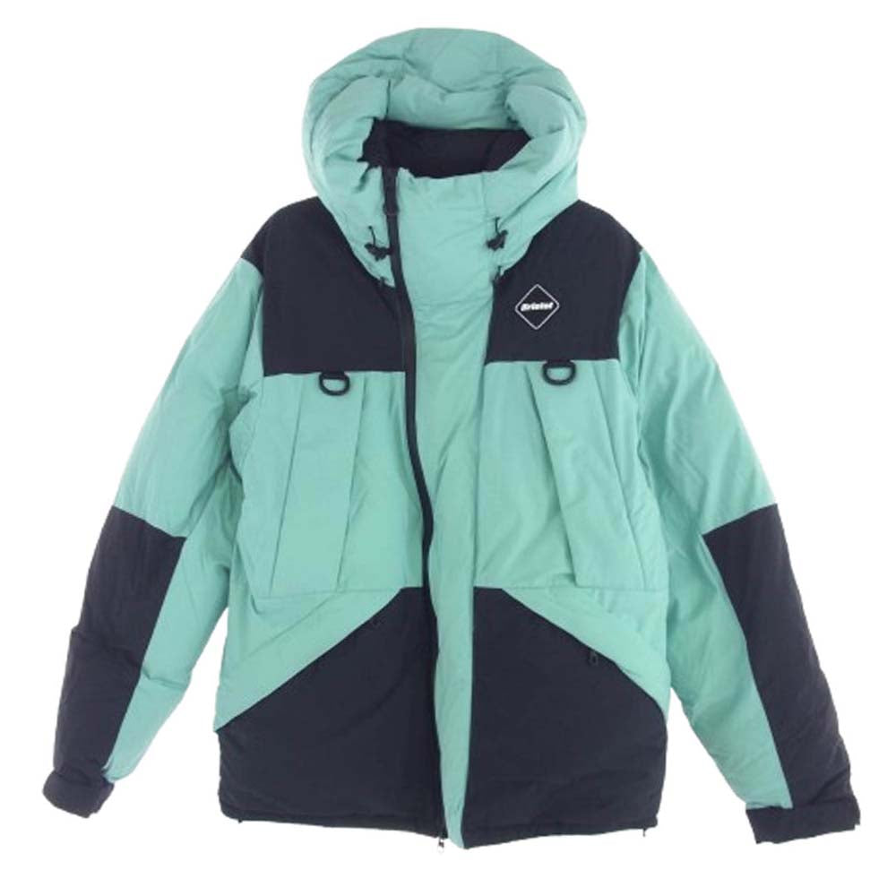 F.C.R.B. エフシーアールビー 22AW FCRB-222042 SOPH ソフ エフシーレアルブリストル DOWN BENCH PARKA ダウン ベンチ パーカー ダウン ジャケット ブルー系 ライトブルー系 L【中古】
