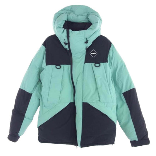 F.C.R.B. エフシーアールビー 22AW FCRB-222042 SOPH ソフ エフシーレアルブリストル DOWN BENCH PARKA ダウン ベンチ パーカー ダウン ジャケット ブルー系 ライトブルー系 L【中古】