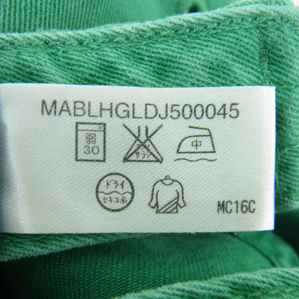 POLO RALPH LAUREN ポロ・ラルフローレン MABLHGLDJ500045 MCMLXVII ポニー刺繍 ロゴ キャップ 中国製 グリーン系【中古】