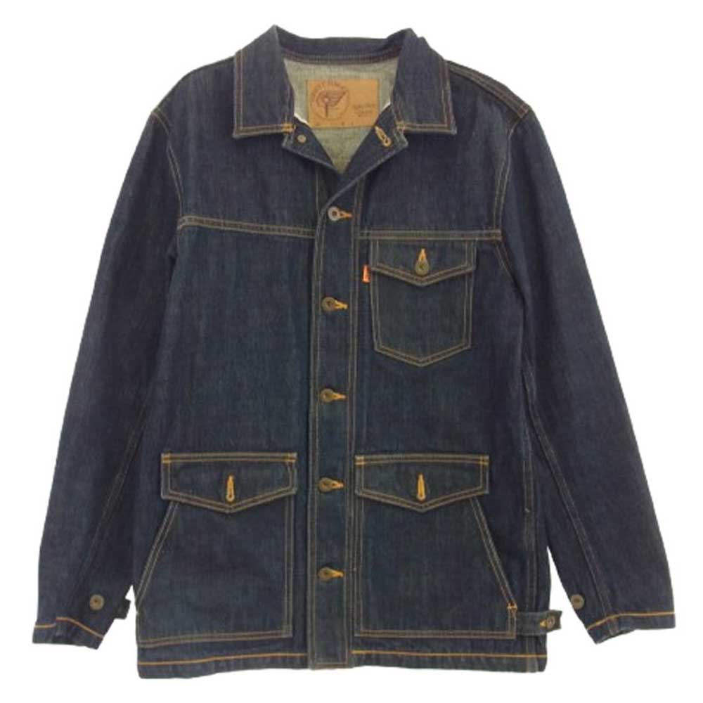 サニーシーサイダー カバーオール デニム ジャケット インディゴ