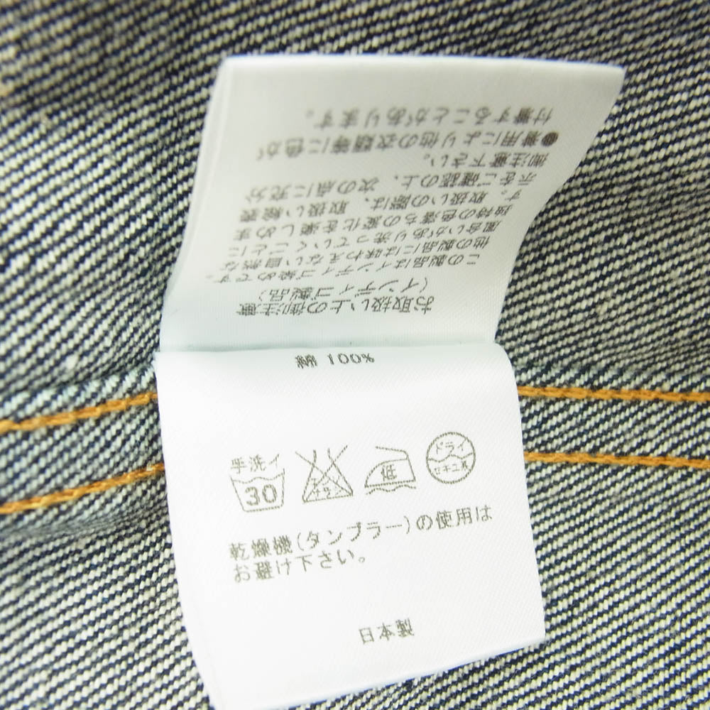 サニーシーサイダー カバーオール デニム ジャケット インディゴブルー系 L【中古】