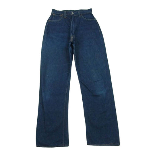 Levi's リーバイス 50s 701XX 片爪コンマ―ジップ 両面タブ ボタン裏ツメ刻印 センターループ デニム パンツ インディゴブルー系 サイズ表記なし【中古】