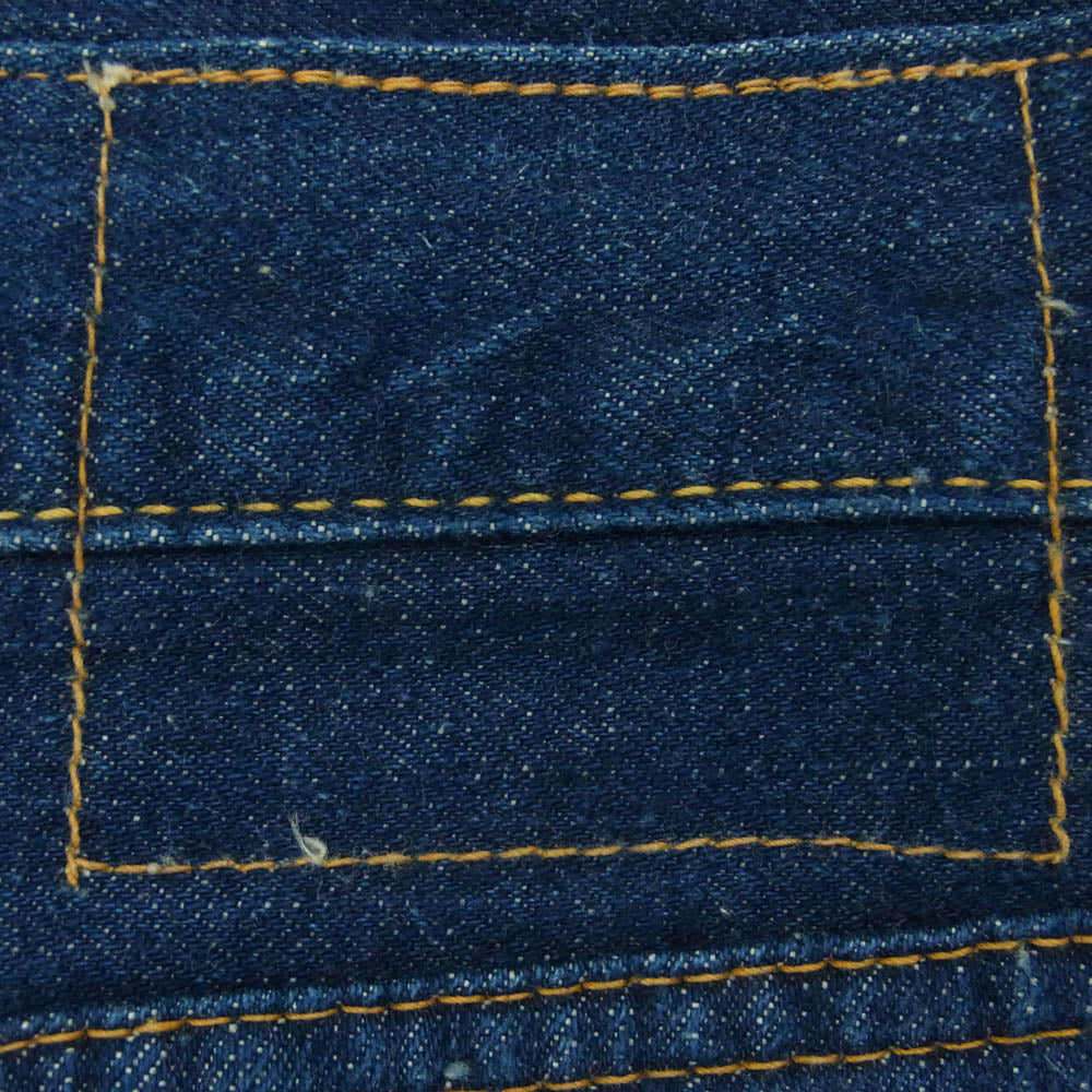 Levi's リーバイス 50s 701XX 片爪コンマ―ジップ 両面タブ ボタン裏ツメ刻印 センターループ デニム パンツ インディゴブルー系 サイズ表記なし【中古】