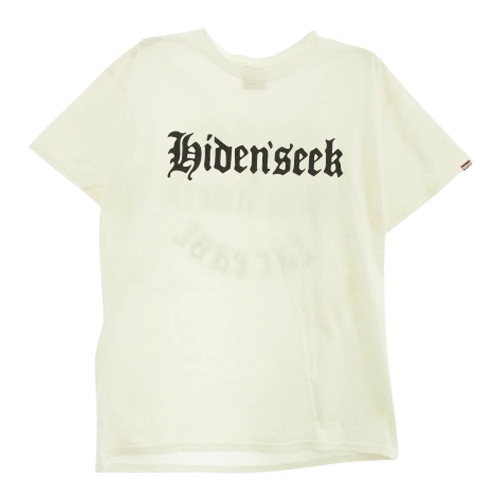 HideandSeek ハイドアンドシーク 24SS Team Far East S/S Tee チームロゴ バックロゴ 半袖 Tシャツ ホワイト系 L【中古】