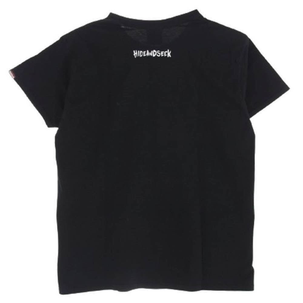HideandSeek ハイドアンドシーク EAGLE S/S TEE イーグル ヘッド プリント 半袖 Tシャツ ブラック系 L【中古】