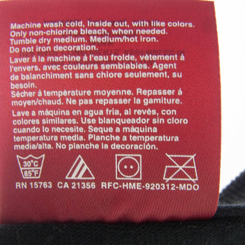 HideandSeek ハイドアンドシーク EAGLE S/S TEE イーグル ヘッド プリント 半袖 Tシャツ ブラック系 L【中古】