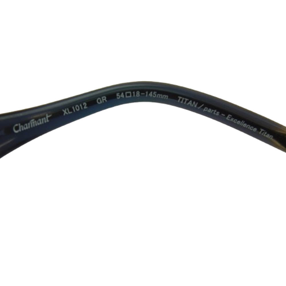 ラインアート シャルマン XL1012 スクエア メガネ ブラック ブラック系 54□18-145mm【中古】