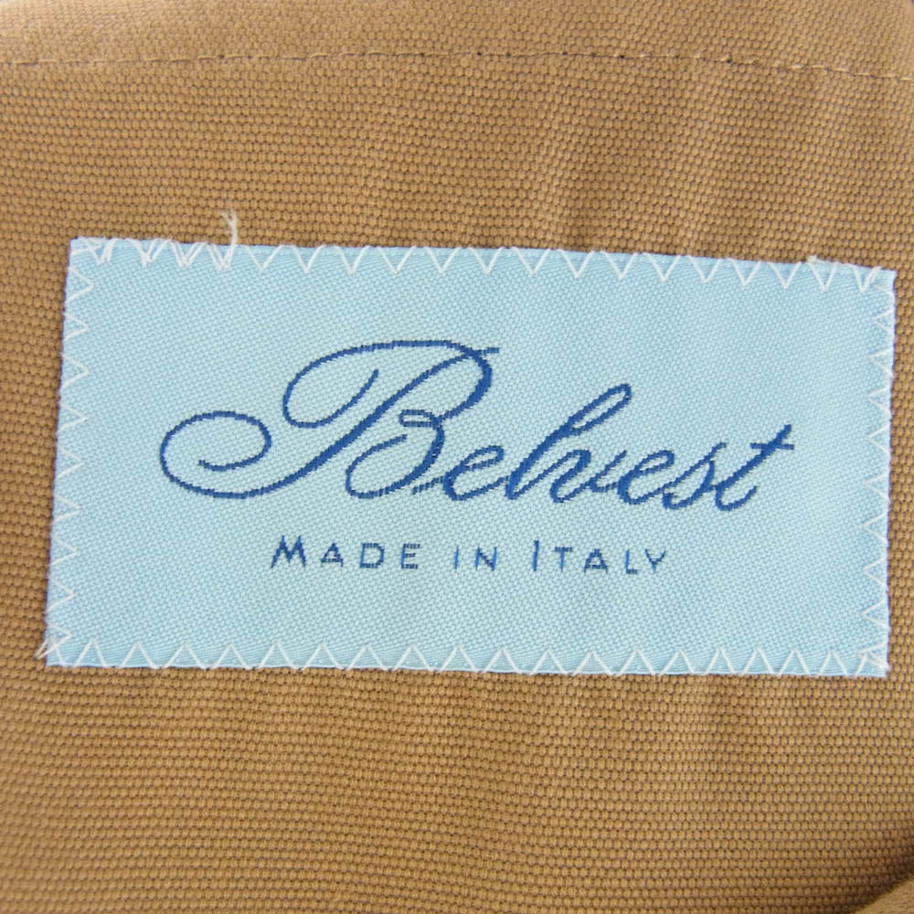 ベルベスト チェスター コート ライトブラウン系 48【中古】