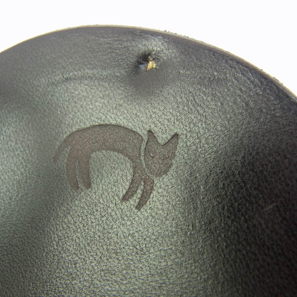 JUTTA NEUMANN ユッタニューマン BENNO ベンノ レザー メッシュ サンダル ブラック系 D11【美品】【中古】