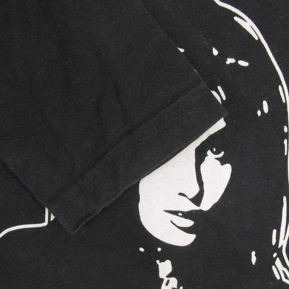 HYSTERIC GLAMOUR ヒステリックグラマー ヒスガール プリント 長袖 Tシャツ ブラック系 S【中古】