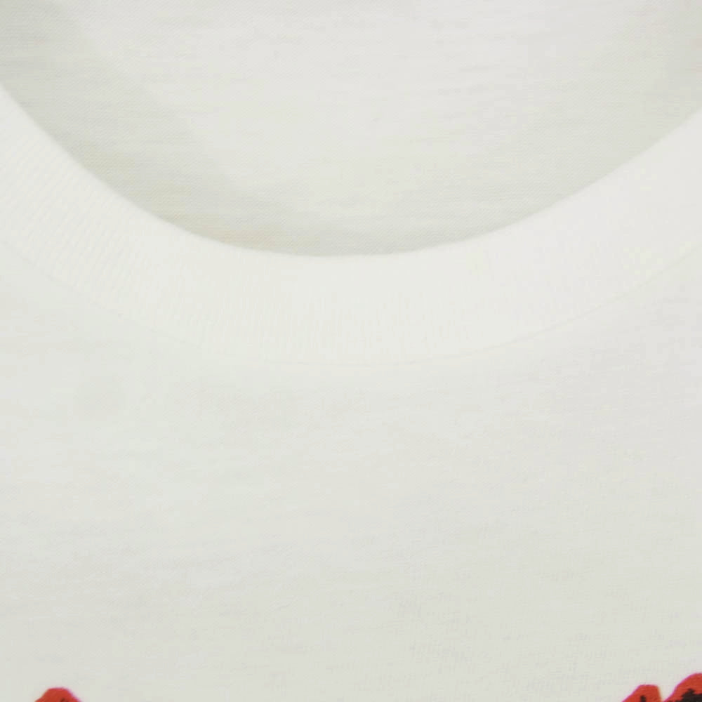 HYSTERIC GLAMOUR ヒステリックグラマー 06183CT09 THEE HYSTERIC XXX ヒステリックトリプルエックス THE ROLLING STONES MISS YOU ローリングストーンズ 半袖 プリント Tシャツ ホワイト系 S【中古】