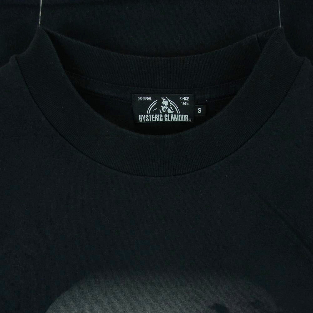 HYSTERIC GLAMOUR ヒステリックグラマー 02203CL15 KULL BERRY スカルベリー 長袖 Tシャツ ロング スリーブ ブラック系 S【中古】