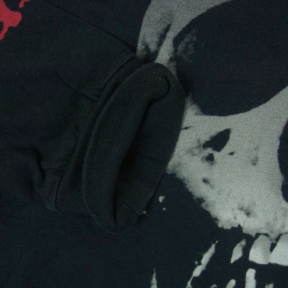 HYSTERIC GLAMOUR ヒステリックグラマー 02203CL15 KULL BERRY スカルベリー 長袖 Tシャツ ロング スリーブ ブラック系 S【中古】
