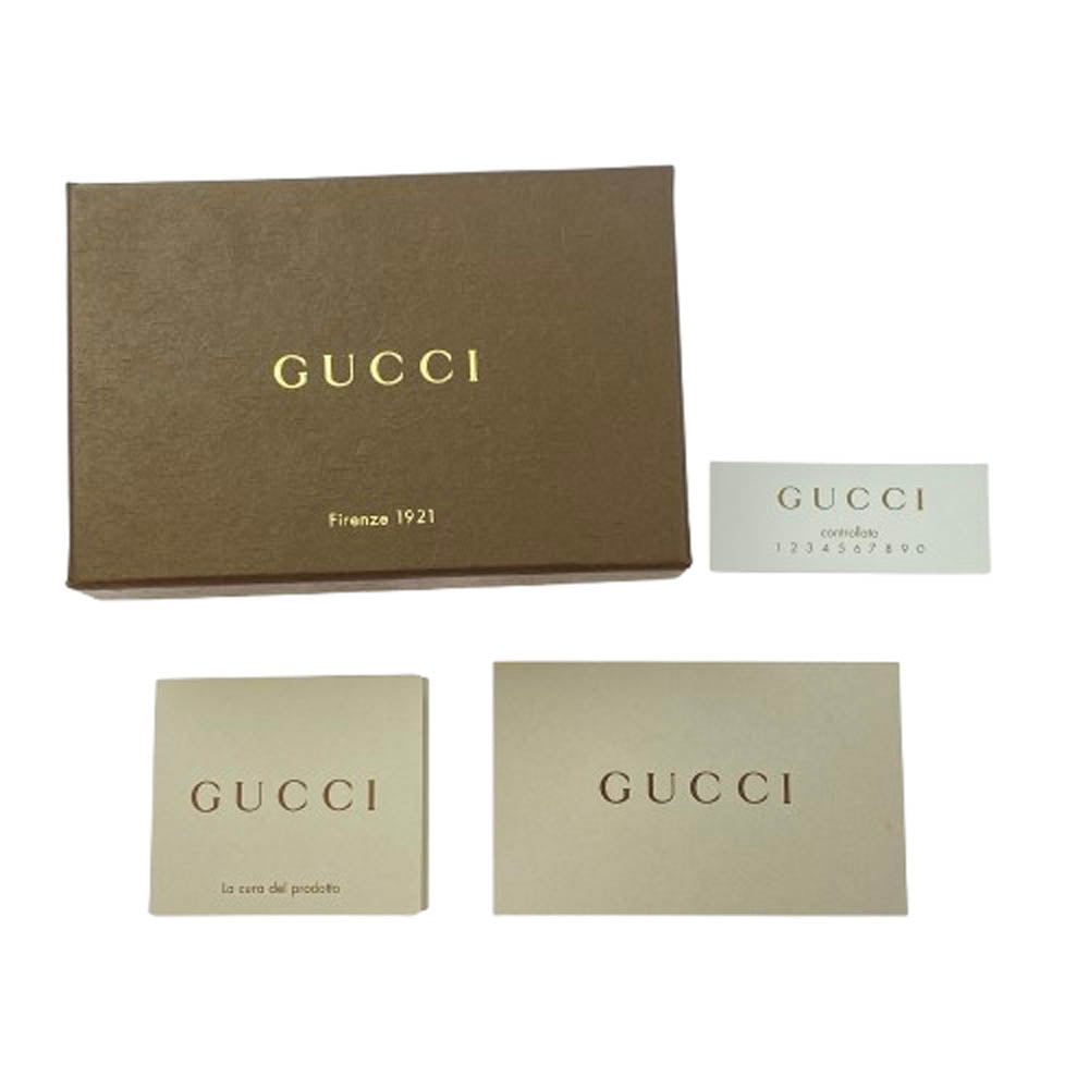 GUCCI グッチ GG シューズモチーフ キーホルダー ブラウン系【中古】