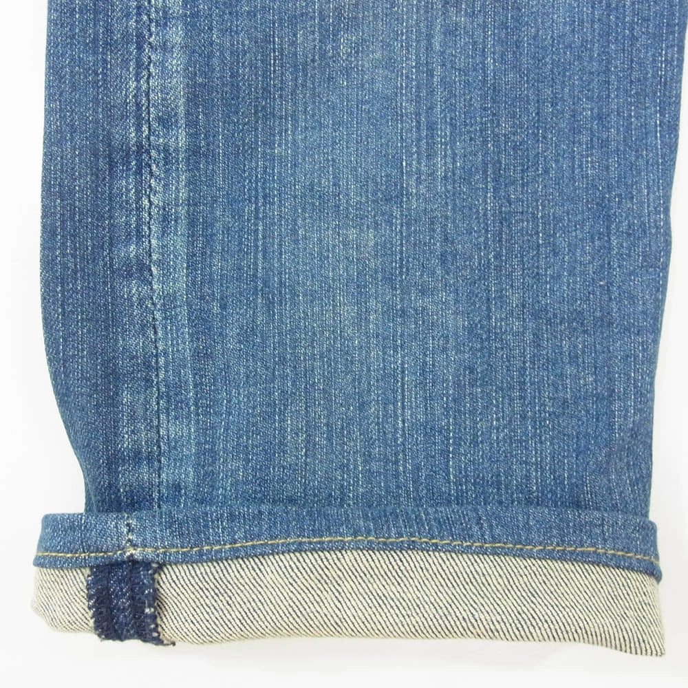 HYSTERIC GLAMOUR ヒステリックグラマー 0232AP05 ステンシル 加工 デニムパンツ 29インチ インディゴブルー系 29【中古】