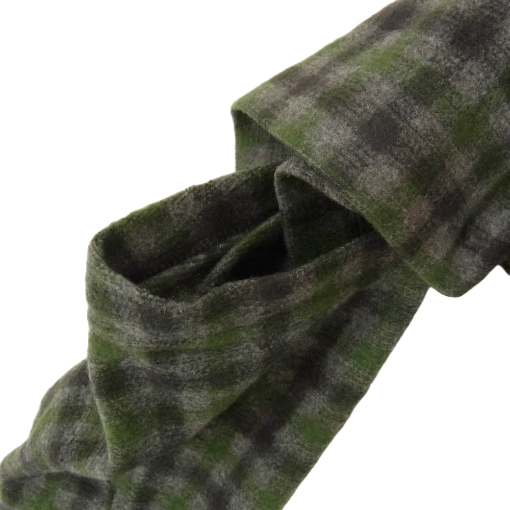 HYSTERIC GLAMOUR ヒステリックグラマー 01233CD01 VIXEN GIRL ビクセンガール 刺繍 オーバーサイズ カーディガン カーキ系 FREE【中古】