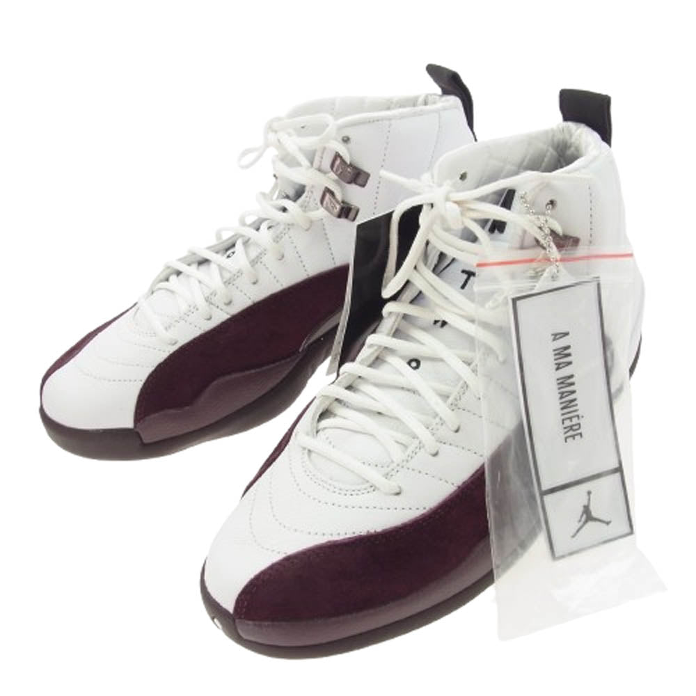 NIKE ナイキ DV6989-100 A MA MANIERE アママニエール WMNS AIR JORDAN 12 RETRO SP ウィメンズ エアジョーダン12 スニーカー ホワイト系 27cm【極上美品】【中古】
