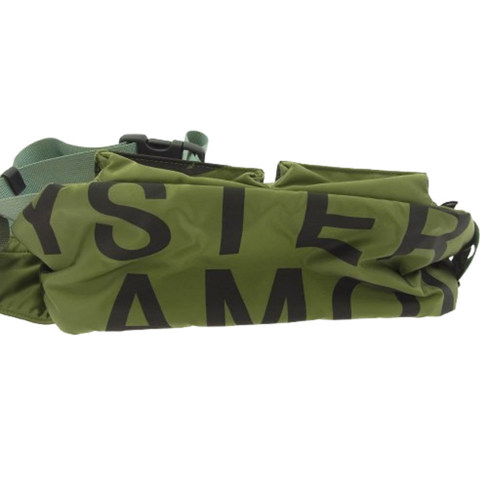 HYSTERIC GLAMOUR ヒステリックグラマー PORTER ポーター 別注 WAIST BAG TANKER タンカー ウエストバッグ ウエストポーチ カーキ系【中古】