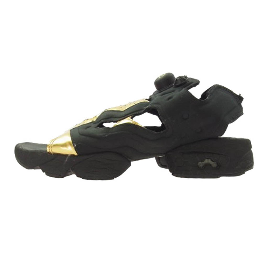 Reebok リーボック BD3184 INSTA PUMP FURY SANDAL MAG インスタポンプ フューリー マグ サンダル ブラック ゴールド ブラック系 27cm【中古】