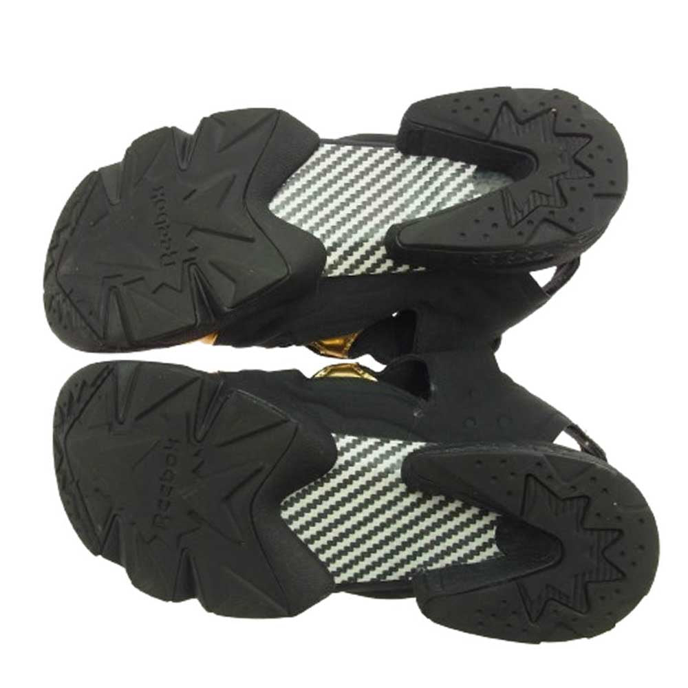 Reebok リーボック BD3184 INSTA PUMP FURY SANDAL MAG インスタポンプ フューリー マグ サンダル ブラック ゴールド ブラック系 27cm【中古】
