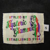 HYSTERIC GLAMOUR ヒステリックグラマー 16SS 0261AH15 野口強 Cadillac Jacks 刺繍 ボーリング レーヨン オープンカラー 半袖 シャツ ブラック系 S【中古】