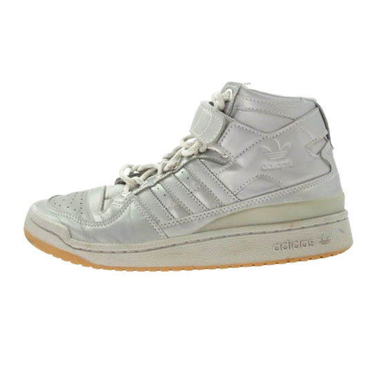 adidas アディダス GW2858 Ivy Park Ivp Forum Mid Silver アイビー パーク アイブイピー フォーラム ミッド シルバー ハイカット スニーカー グレー系 27cm5【中古】